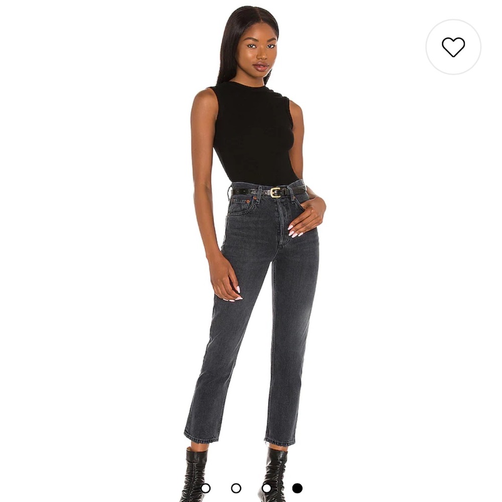 AGOLDE Riley Crop Jeans in Edit size 25